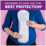 Poise Incontinence Pads Ultra Absorbent Long, 39 CT, thumbnail image