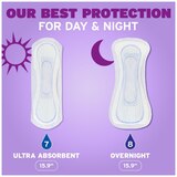 Poise Overnight Incontinence Pads for Women Ultimate Absorbency, 24 CT, thumbnail image