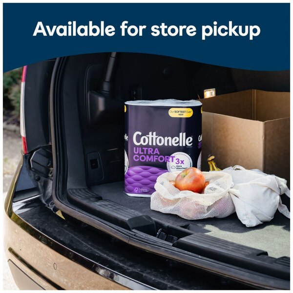 Cottonelle Ultra Comfort Toilet Paper Mega Rolla, 9 ct