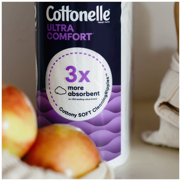 Cottonelle Ultra Comfort Toilet Paper Mega Rolla, 9 ct