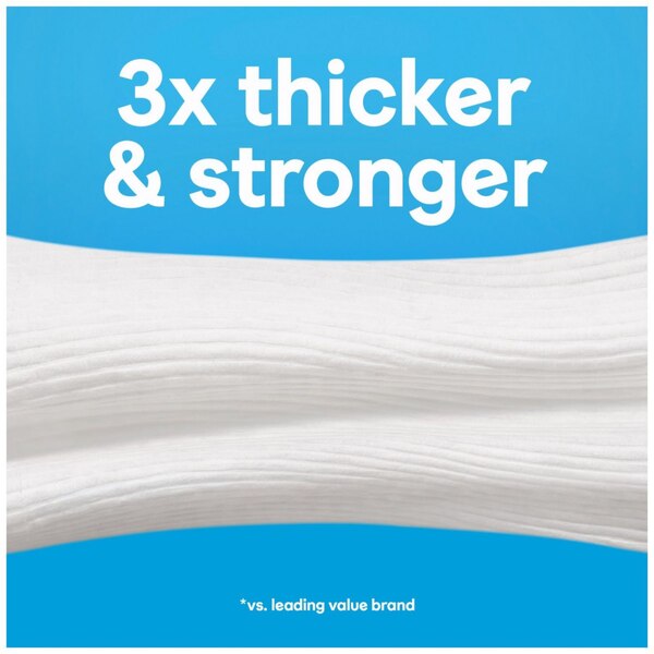 Cottonelle Ultra Clean Toilet Paper, Strong Toilet Tissue, 4 Mega Rolls