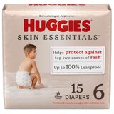 Huggies Skin Essentials Jumbo Pack Diaper, Size 6, 15 CT, thumbnail image