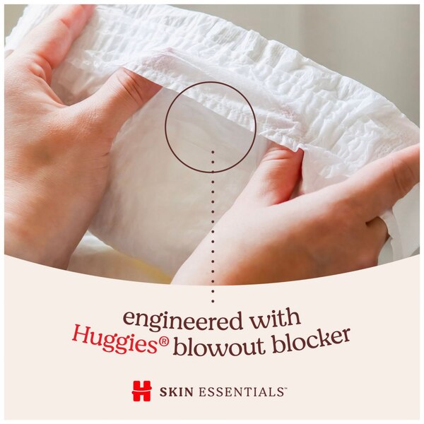 Huggies Skin Essentials Jumbo Pack Diaper, Size 6, 15 CT
