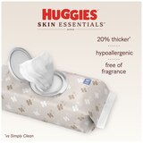 HUGGIES SKIN ESSENTIALS BABYWIPE RGD FLPTP 112CT, thumbnail image