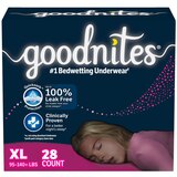 GOODNITES GIGAPK YOUTH PANT XL GIRL 28CT, thumbnail image