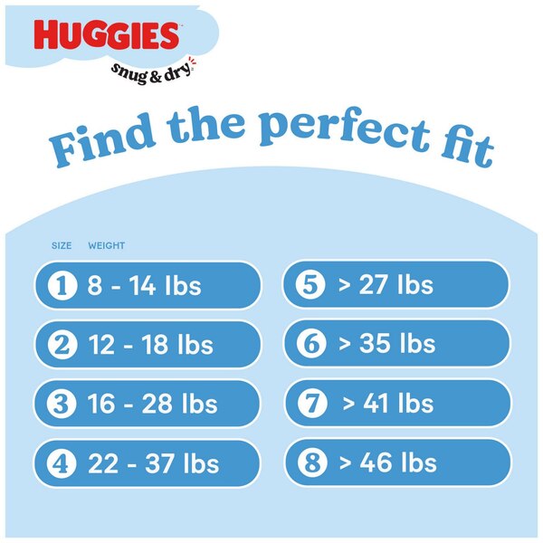 Huggies Snug & Dry Baby Diapers
