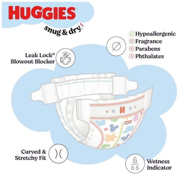 Huggies Snug & Dry Baby Diapers