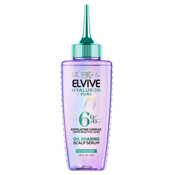 L'Oreal Paris Elvive Hyaluron + Pure Oil Erasing Scalp Serum, 3.45 OZ