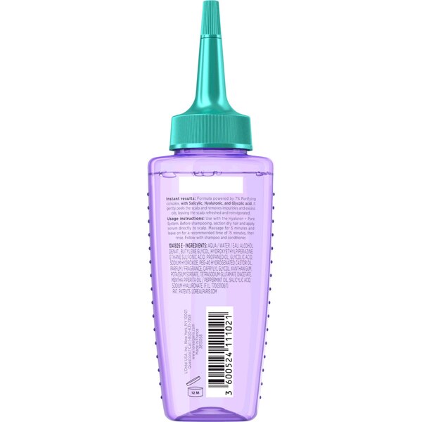 L'Oreal Paris Elvive Hyaluron + Pure Oil Erasing Scalp Serum, 3.45 OZ