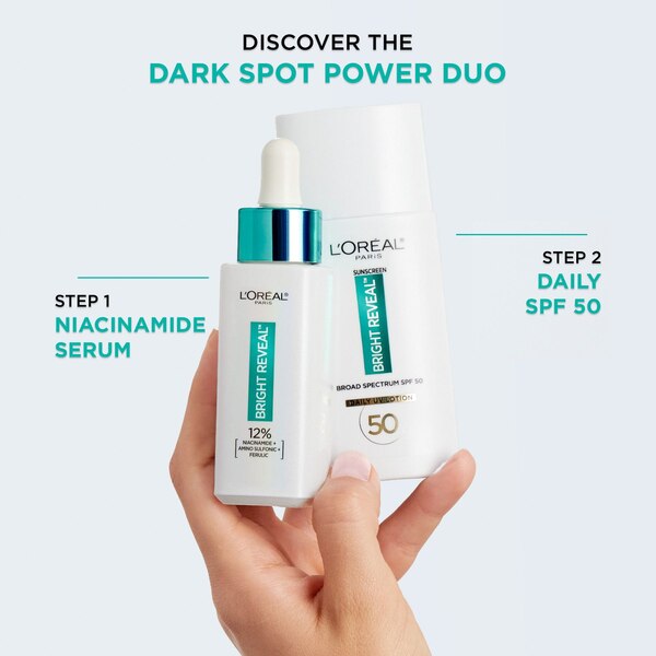 L'Oreal Paris Bright Reveal 12 Percent Niacinamide Amino Sulfonic and Ferulic Acid