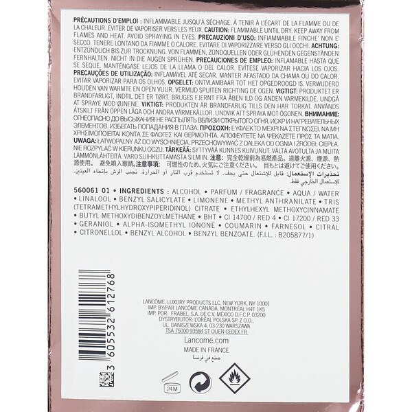 Lancome Paris La Vie Est Belle L'eau de Parfum Spray, 1.7 OZ