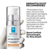 La Roche-Posay Anthelios AOX Antioxidant Face Serum Sunscreen, SPF 50, 1 OZ, thumbnail image