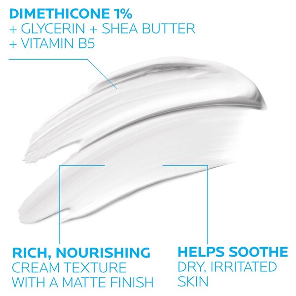 La Roche-Posay Cicaplast Baume B5 Soothing Therapeutic Multi Purpose Cream for Dry Skin, 1.35 OZ