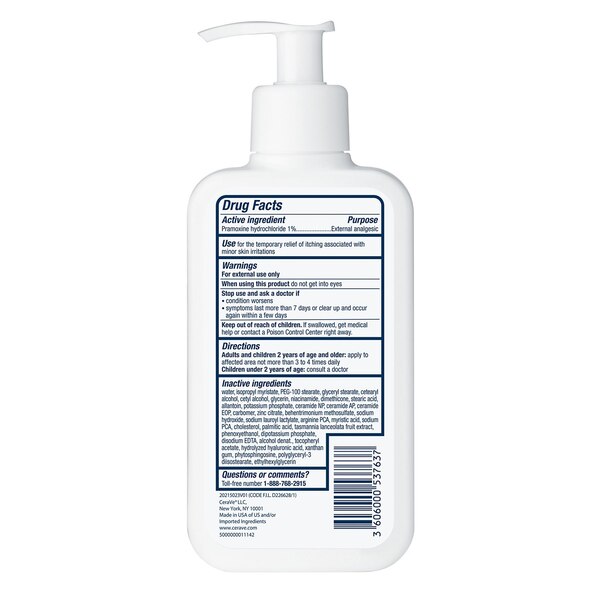 CeraVe Itch Relief Moisturizing Lotion, 8 OZ