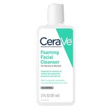 CeraVe Travel Size Foaming Facial Cleanser, Face Wash for Oil Control, thumbnail image 1 of 9