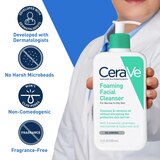 CeraVe Travel Size Foaming Facial Cleanser, Face Wash for Oil Control, thumbnail image 3 of 9