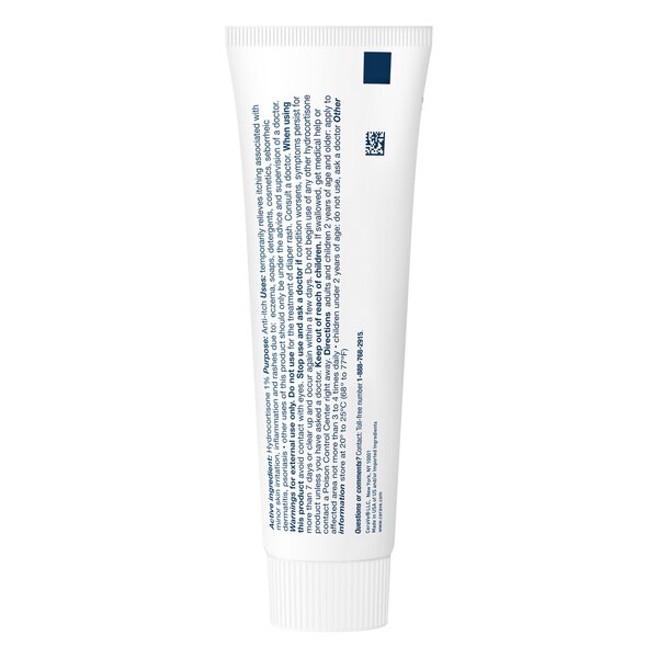 CeraVe Hydrocortisone Anti-Itch Cream For Eczema, 1 OZ