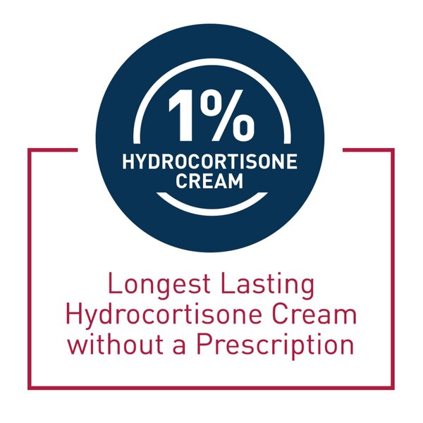 CeraVe Hydrocortisone Anti-Itch Cream For Eczema, 1 OZ
