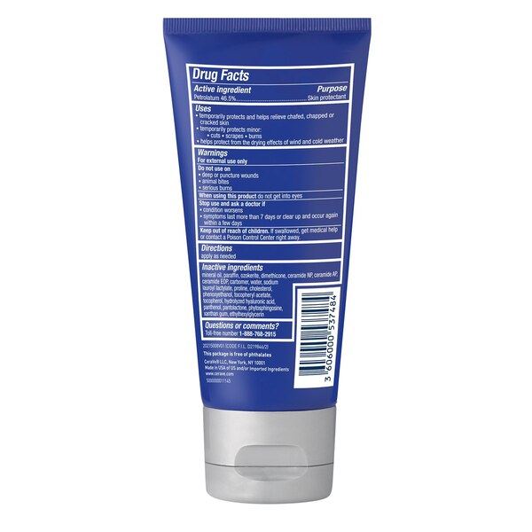 CeraVe - Pomada cicatrizante para proteger la piel, no deja sensación grasosa, 3 oz