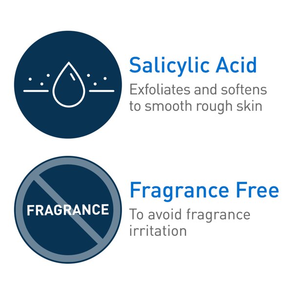 CeraVe SA Cream, Exfoliating Body Moisturizing Cream With Salicylic Acid For Rough & Bumpy Skin