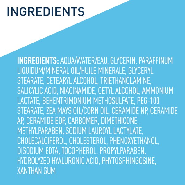 CeraVe SA Cream, Exfoliating Body Moisturizing Cream With Salicylic Acid For Rough & Bumpy Skin