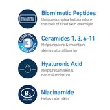 CeraVe Skin Renewing Nighttime Face Cream; Normal to Dry Skin with Niacinamide, Peptides & Hyaluronic Acid, 1.7 OZ, thumbnail image