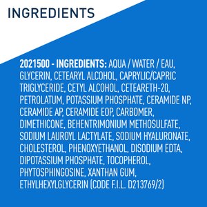 CeraVe Moisturizing Cream, Body and Face Moisturizer, 16 OZ