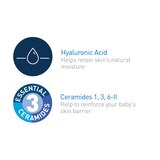CeraVe Healing Ointment for Baby, Gentle Diaper Rash Treatment with Vitamin E, 3 oz, thumbnail image 5 of 13