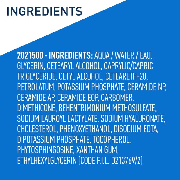CeraVe Moisturizing Cream, Body and Face Moisturizer