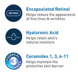 CeraVe Skin Renewing Retinol Day Cream with Sunscreen Lotion, SPF 30, 1.7 OZ, thumbnail image 4 of 10
