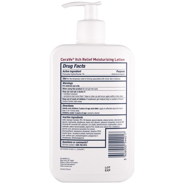 CeraVe Itch Relief Moisturizing Lotion