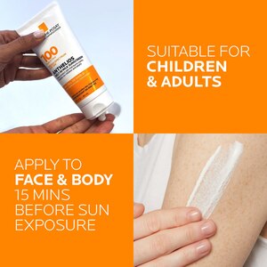 La Roche-Posay Anthelios Melt-in Milk Body & Face Sunscreen Lotion Broad Spectrum SPF 100, 1 OZ