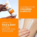 La Roche-Posay Anthelios Melt-in Milk Body & Face Sunscreen Lotion Broad Spectrum SPF 100, 3 OZ, thumbnail image 5 of 8