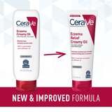CeraVe Eczema Soothing Creamy Oil, Lightweight Moisturizer, 8 OZ, thumbnail image
