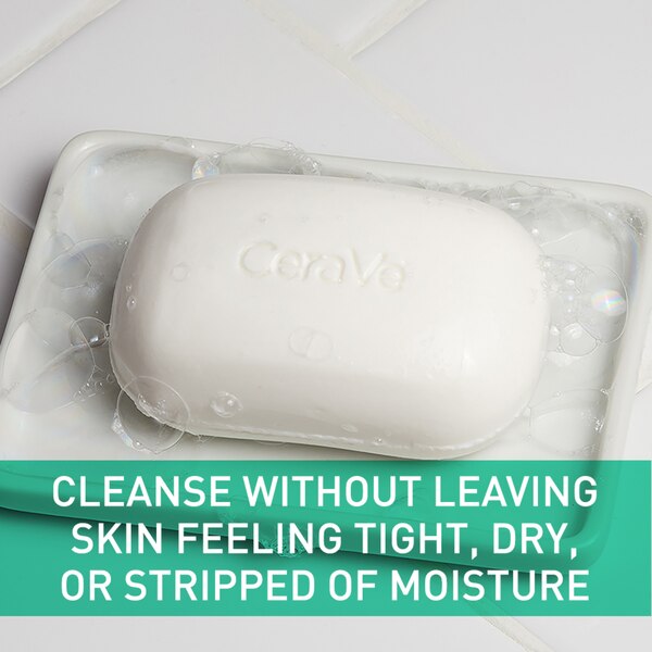 CeraVe Foaming Cleanser Bar for Oily Skin, 4.5 OZ