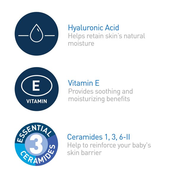 CeraVe Baby Wash and Shampoo, Gently Cleanses Baby's Skin