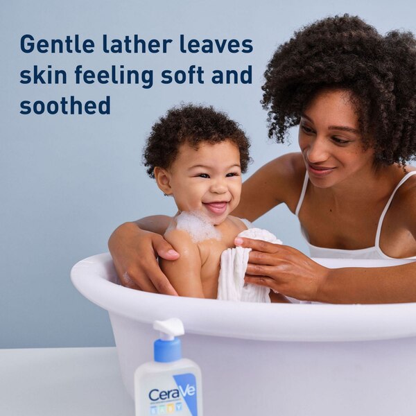 CeraVe Baby Wash and Shampoo, Gently Cleanses Baby's Skin