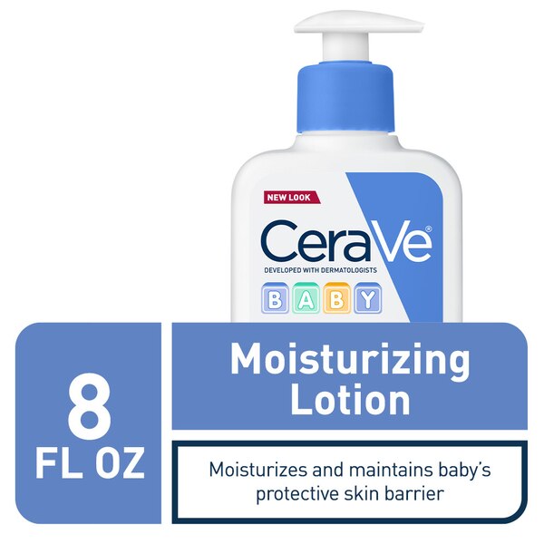 CeraVe Baby Moisturizing Cream Lotion, Moisturizes and Protects Skin