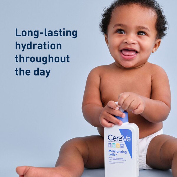 CeraVe Baby Moisturizing Cream Lotion, Moisturizes and Protects Skin