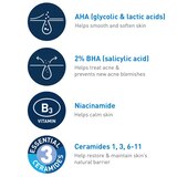 CeraVe Salicylic Acid Acne Treatment Gel for Face with AHA Glycolic and Lactic Acid, thumbnail image