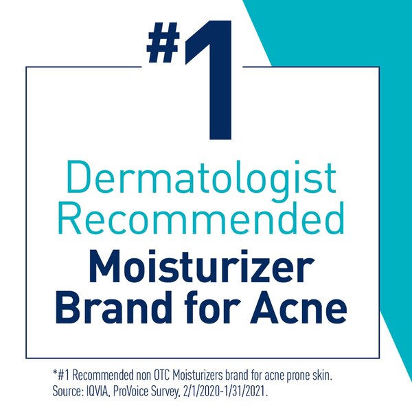CeraVe Salicylic Acid Acne Treatment Gel for Face with AHA Glycolic and Lactic Acid