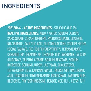CeraVe Acne Control Face Cleanser, 2% Salicylic Acid Acne Treatment