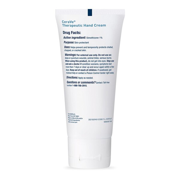 CeraVe Therapeutic Hand Cream Skin Protectant