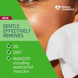 CeraVe Hydrating Makeup Removing Plant-Based Wipes with Ceramides and Glycerin, 25CT, thumbnail image