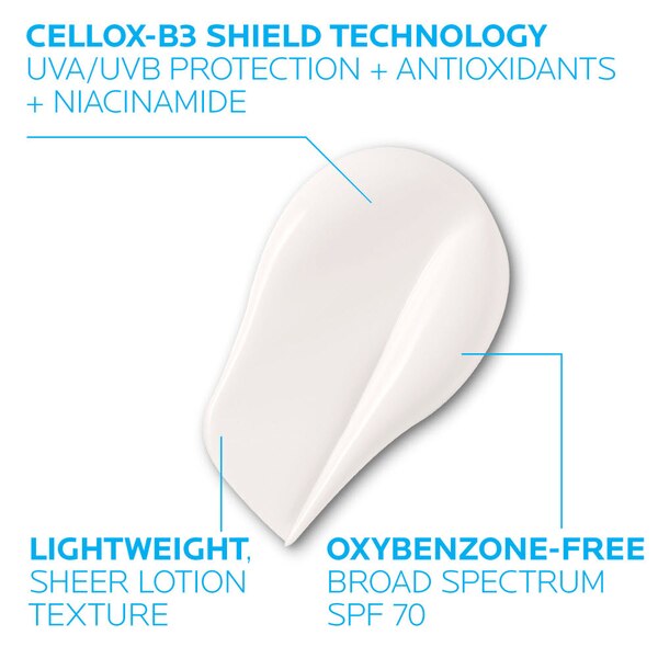 La Roche Posay Anthelios UV Correct SPF 70 Face Sunscreen, Oxybenzone & Oil-Free, 1.7 OZ