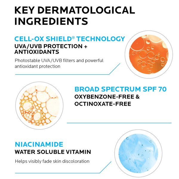 La Roche Posay Anthelios UV Correct SPF 70 Face Sunscreen, Oxybenzone & Oil-Free, 1.7 OZ