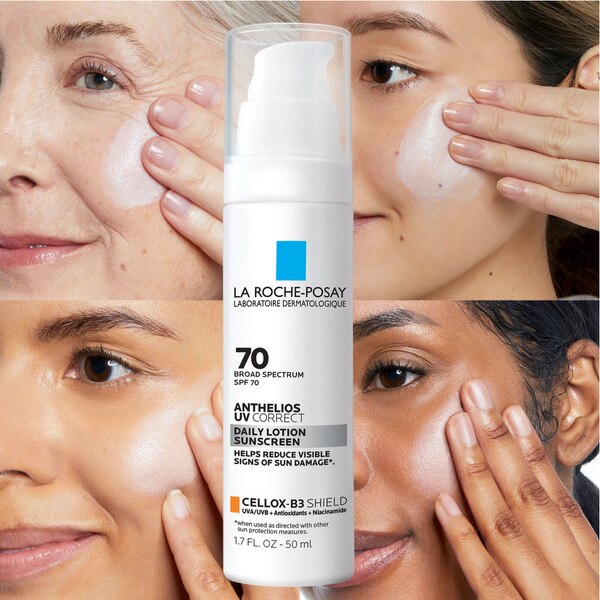 La Roche Posay Anthelios UV Correct SPF 70 Face Sunscreen, Oxybenzone & Oil-Free, 1.7 OZ