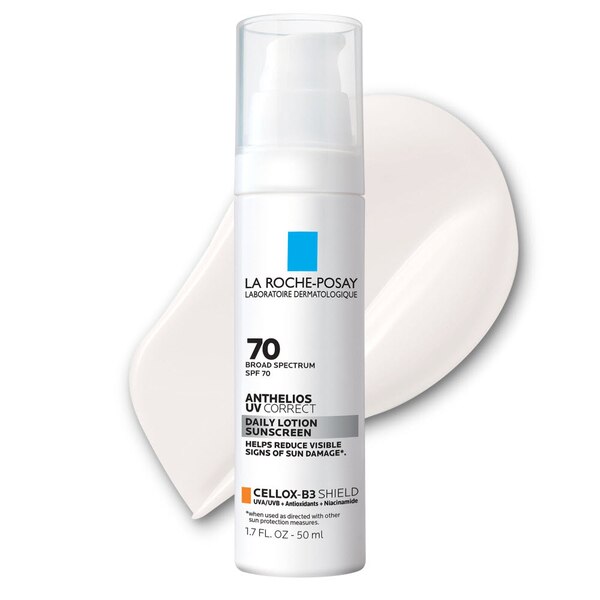 La Roche Posay Anthelios UV Correct SPF 70 Face Sunscreen, Oxybenzone & Oil-Free, 1.7 OZ