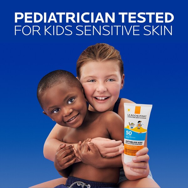 La Roche-Posay Water Resistant Kids Gentle Lotion Sunscreen SPF 50 for Face and Body