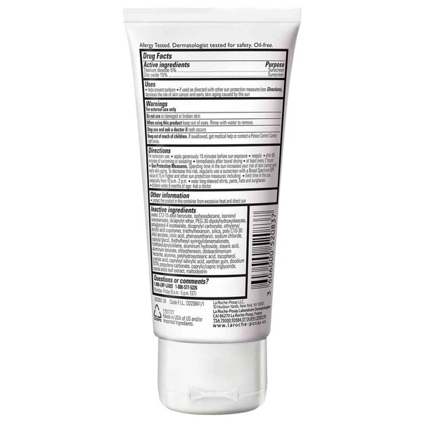 La Roche-Posay Anthelios Clear Skin Sunscreen, SPF 60